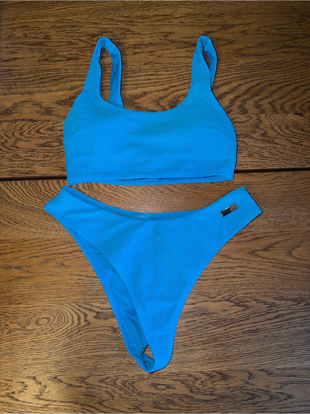 Gymshark Essence Bikini Set in Bright Blue